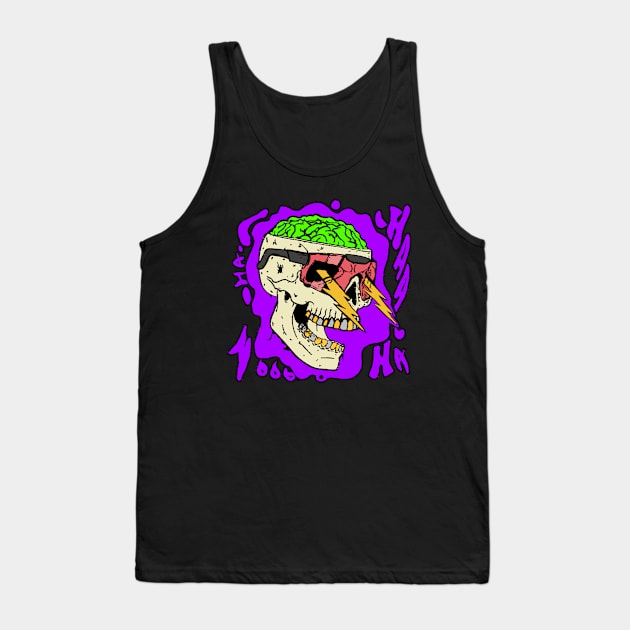 Skull funny, skull funny design, Tank Top by Store -smitch